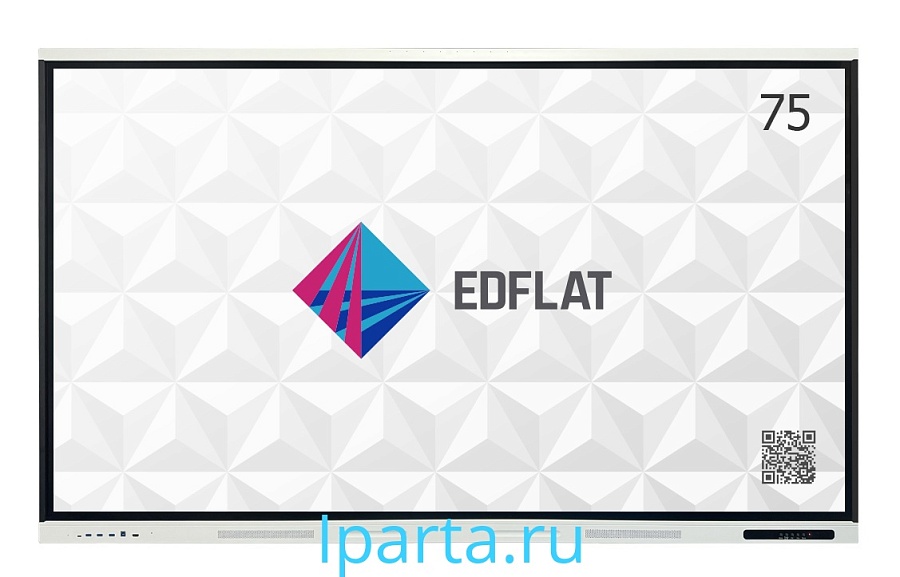 Интерактивная панель EDFLAT ULTRA LITE 75 интернет магазин Iparta.ru