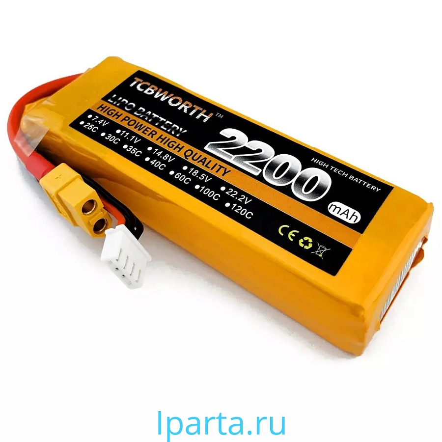 Аккумулятор для квадрокоптера Li-Po Iparta