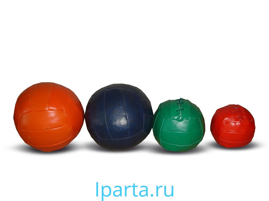 Мяч набивной / медицинбол 5 кг (тент, рез.крошка) Iparta