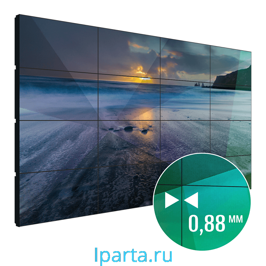Видеостена LigaSmart 4х4 / 0,88мм интернет магазин Iparta.ru