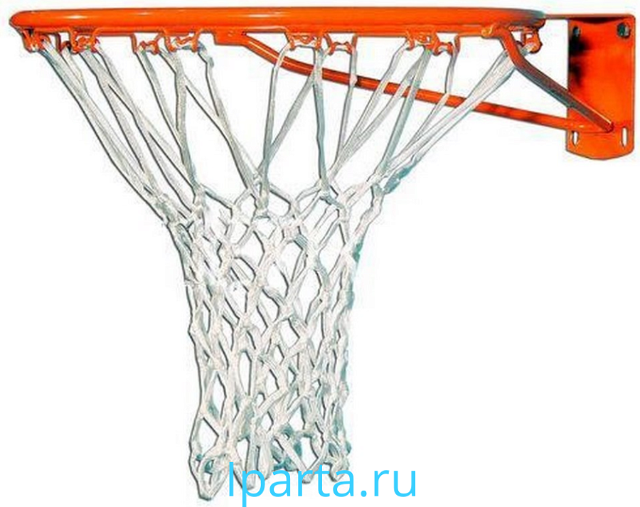 Сетка баскетбольная нить 2,5 мм, белая Iparta