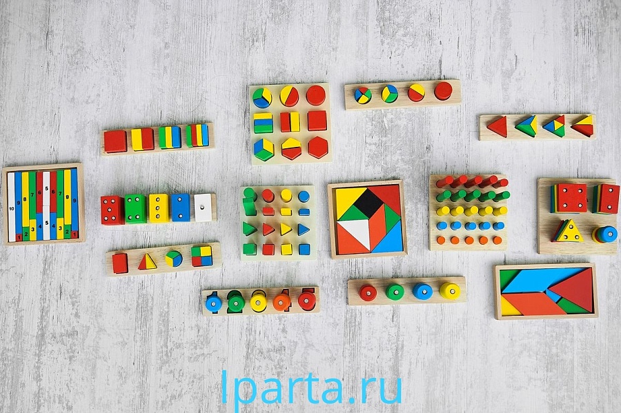 Игровой набор Монтессори 14 в 1 купить Iparta .ru
